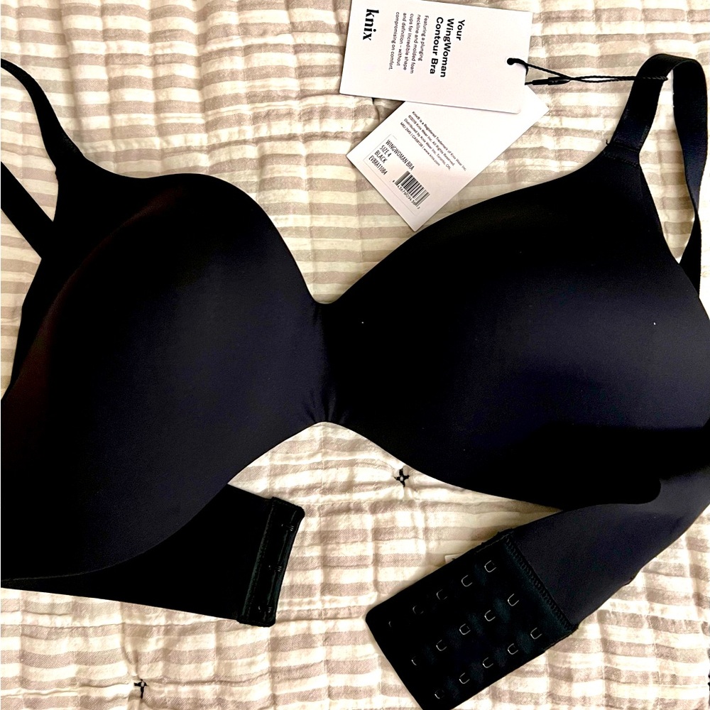 Knix WingWoman Contour Bra, black size 4